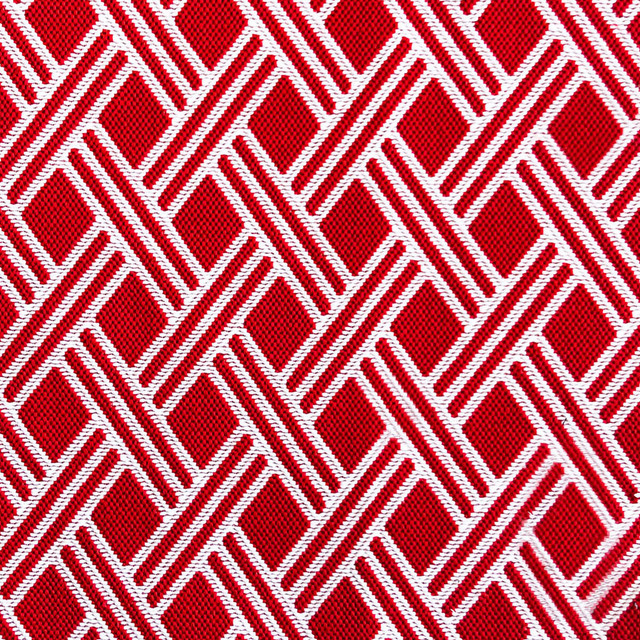 Dorcas in Rojo, Upholstery Fabric by Gaston Y Daniela