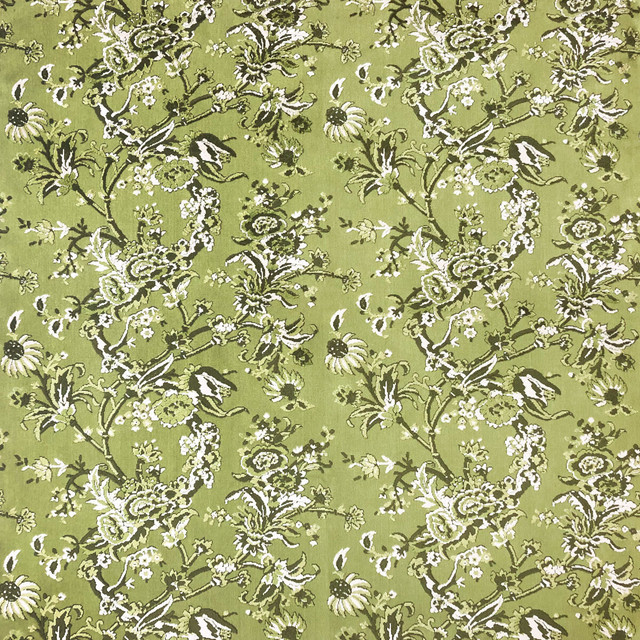 Carlota in Verde, Upholstery Fabric by Gaston Y Daniela