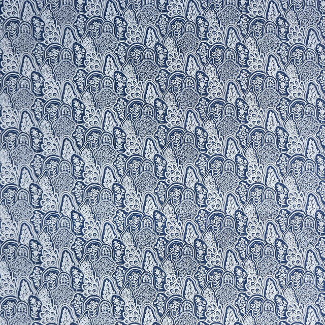 Jota in Azul, Multipurpose Fabric by Gaston Y Daniela