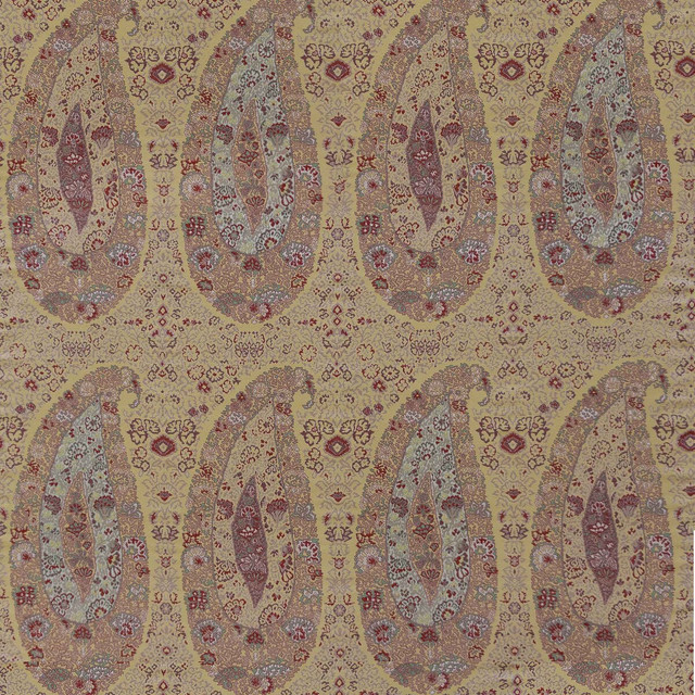 Tesorero in Amarillo, Upholstery Fabric by Gaston Y Daniela