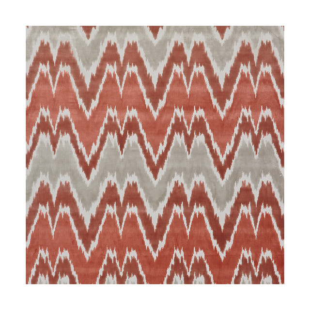 Alejandro in Rosa/gris, Upholstery Fabric by Gaston Y Daniela