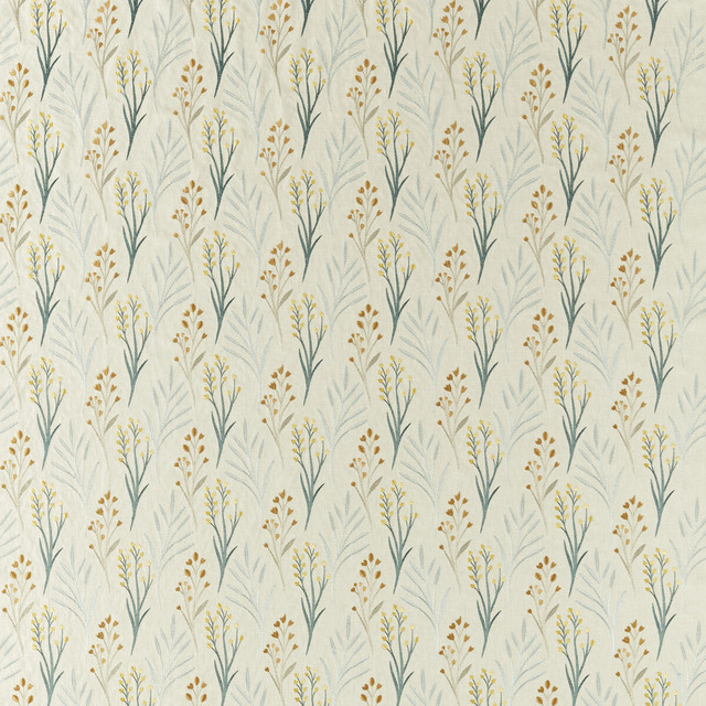 Kinniya in Amber, Drapery Fabric by Scion