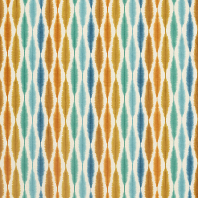 Usuko in Rust/marine/indigo, Multipurpose Fabric by Scion