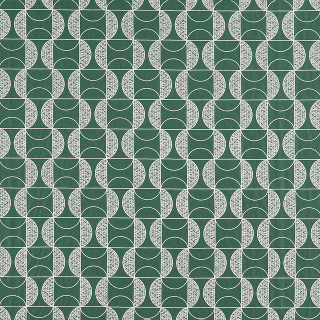 Shinku in Emerald, Drapery Fabric by Scion