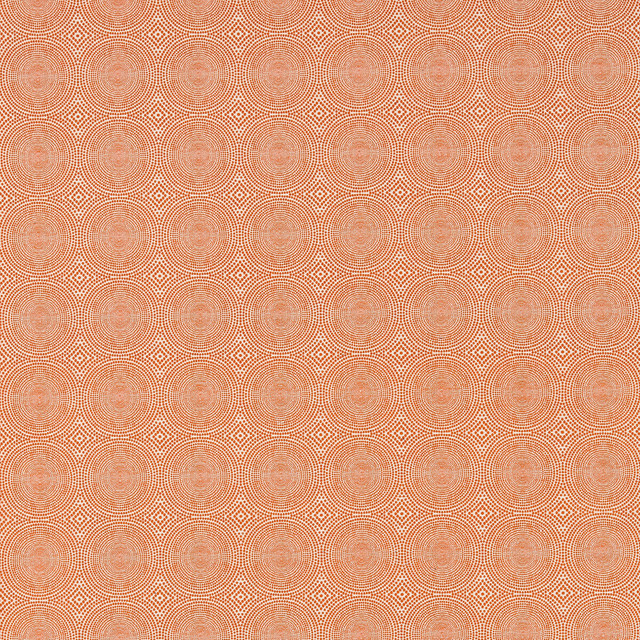 Kateri in Tangerine, Upholstery Fabric by Scion