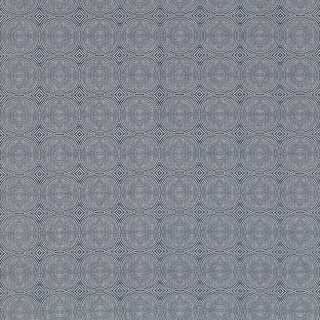 Kateri in Indigo, Upholstery Fabric by Scion