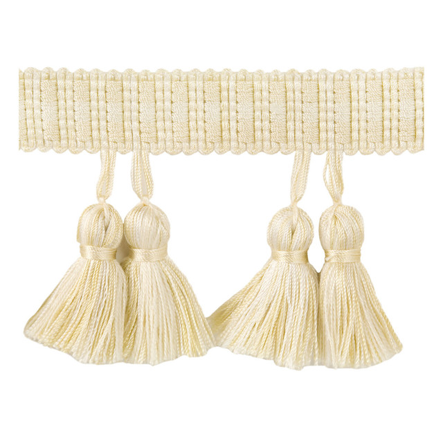 Paired Tassels in Limestone, Trim Fabric by Kravet Basics