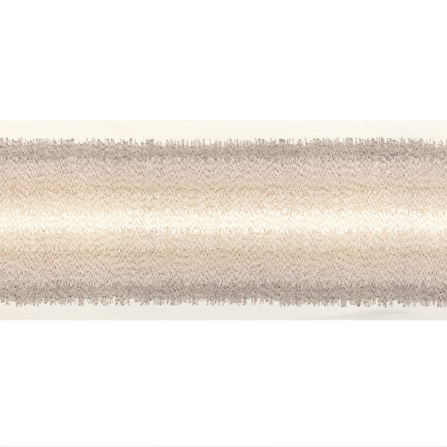 Ombre Wide Tape in Stone, Trim Fabric by Kravet Couture