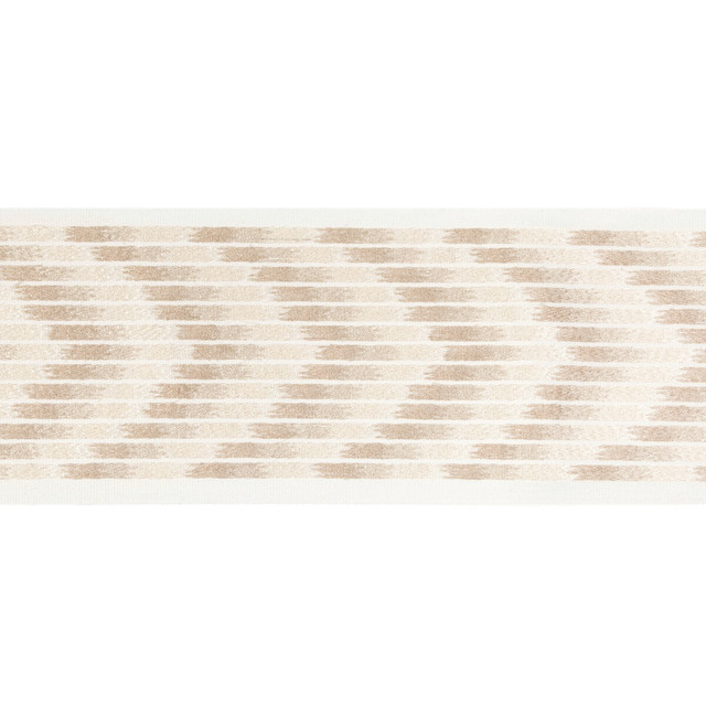 Chevron Wide Tape in Gold, Trim Fabric by Kravet Couture