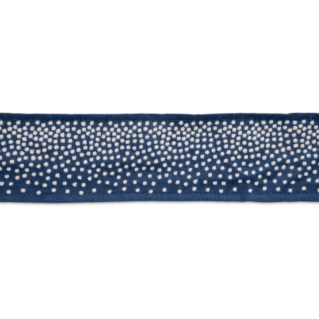 Whitecliff Tape in Indigo, Trim Fabric by Kravet Design