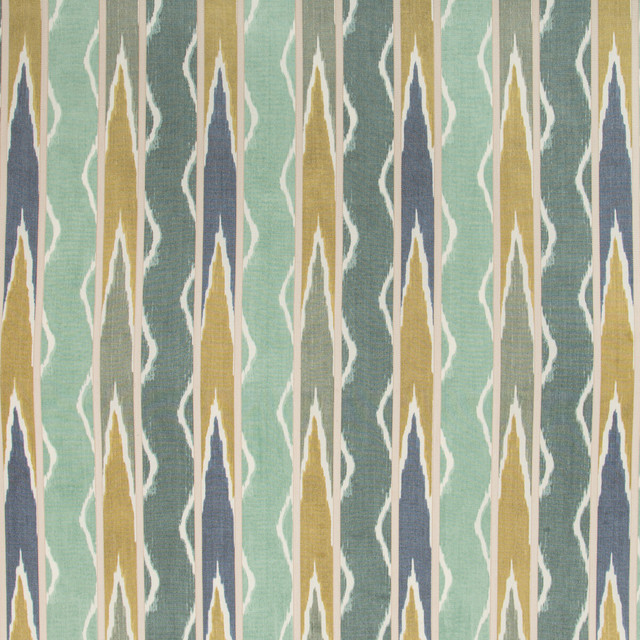 Ubud in Verdigris, Multipurpose Fabric by Kravet Couture