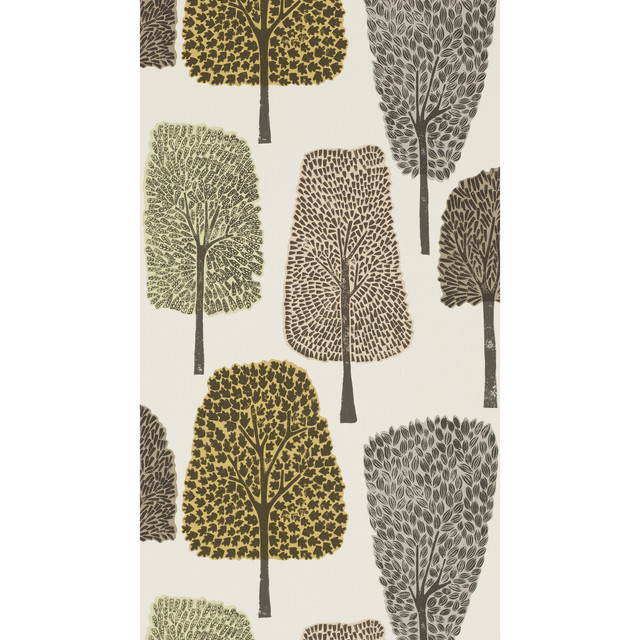 Cedar in Blush/toffee/taupe, Wallcovering by Scion