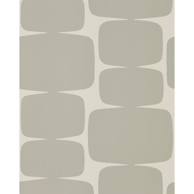 Lohko Wp in Fossil, Wallcovering by Scion