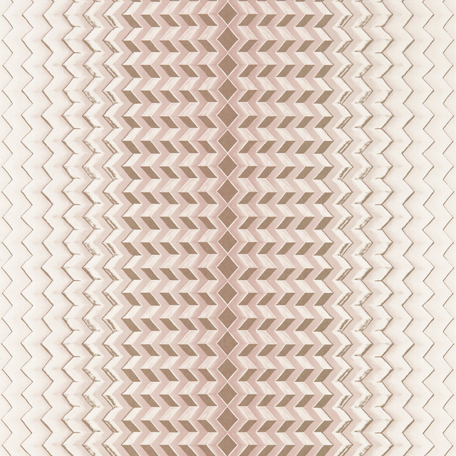 Fragment in Blush/gold Wp, Wallcovering by Clarke & Clarke