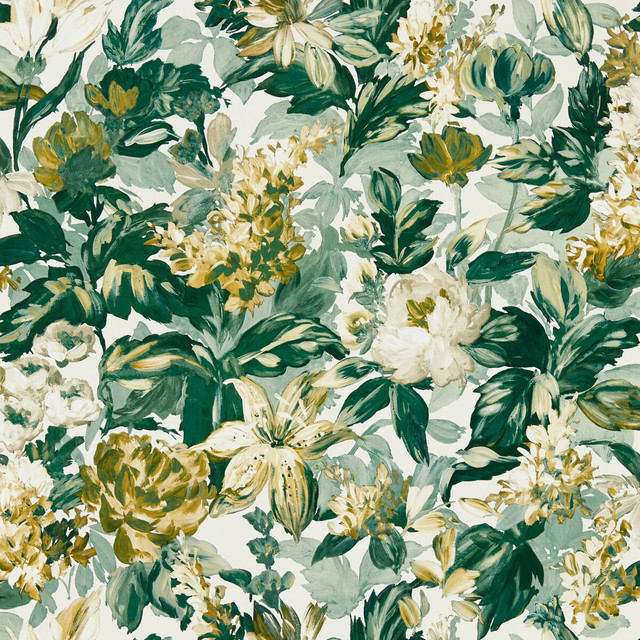 Lilum in Glade Wp, Wallcovering by Clarke & Clarke