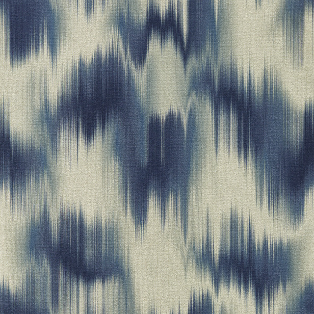 Colorante in Midnight Wp, Wallcovering by Clarke & Clarke