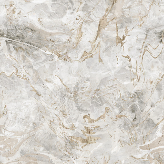 Calacatta in Marble Banner Wp, Wallcovering by Clarke & Clarke