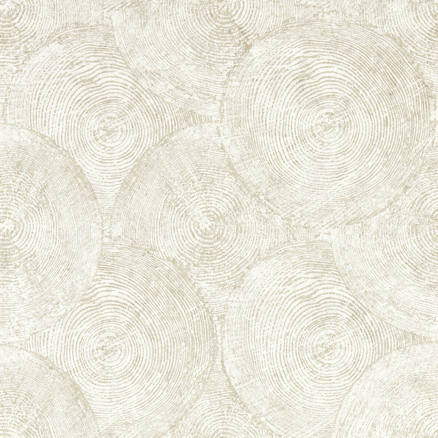 Silvan in Gilver Wp, Wallcovering by Clarke & Clarke