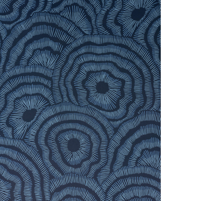 Panache Wp in Ink, Wallcovering by Kravet Couture