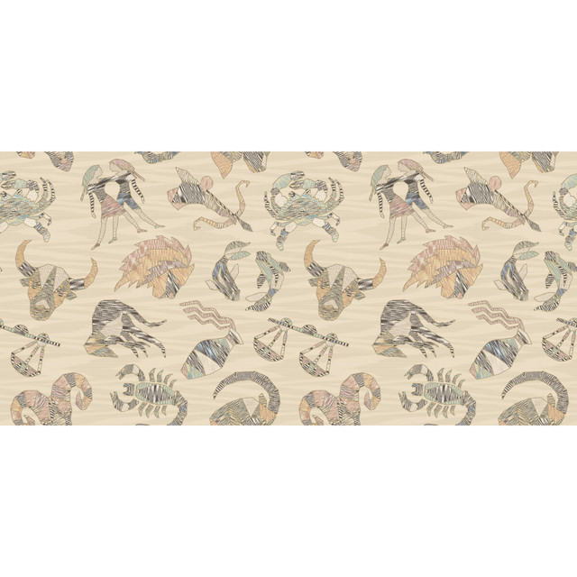 Constellations Wp in 10351, Wallcovering by Kravet Couture