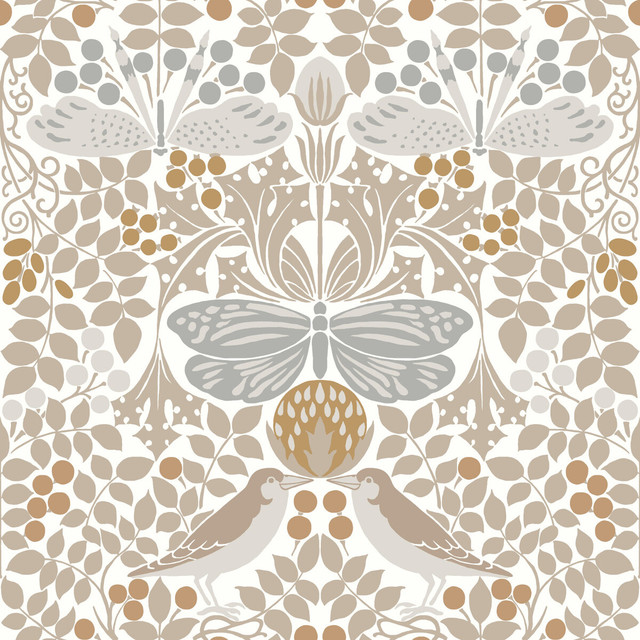 W3929 in 1611, Wallcovering by Kravet Design