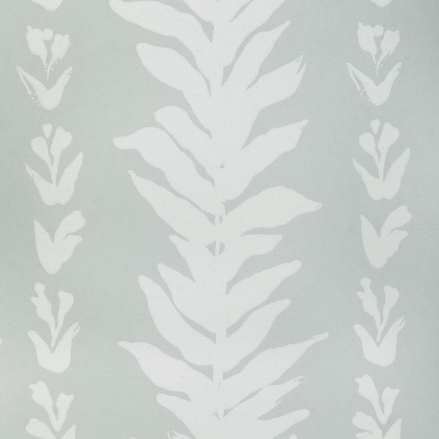 Climbing Leaves Wp in Haze, Wallcovering by Kravet Couture