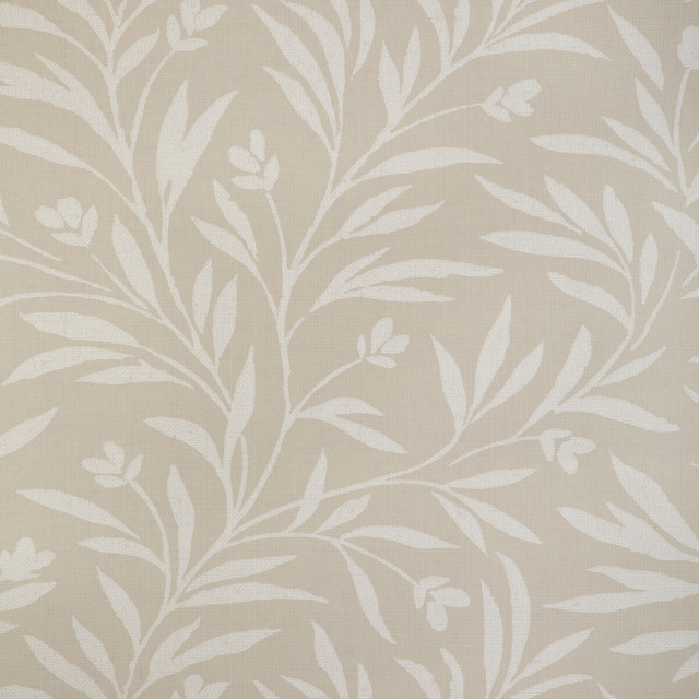 Wispy Vines Wp in Linen, Wallcovering by Kravet Couture