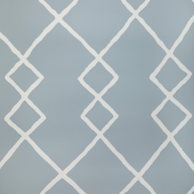 Geo Graphica Wp in Sky, Wallcovering by Kravet Couture