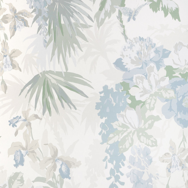 La Selva Wp in Chambray, Wallcovering by Kravet Couture