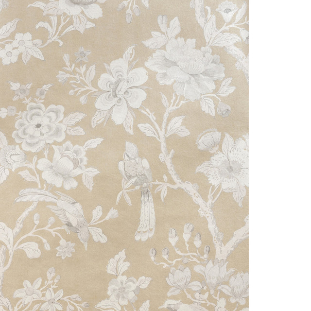 Symphony Mica Wp in Champagne, Wallcovering by Kravet Couture
