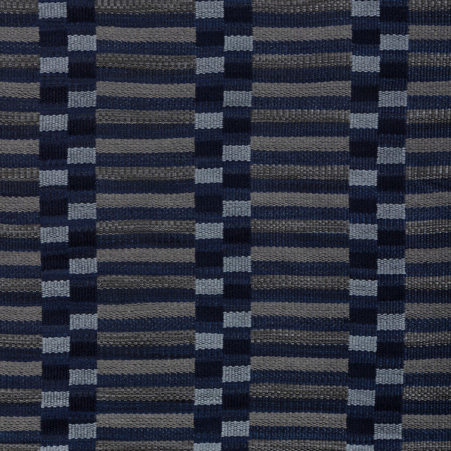 Bahia Blanca in Indigo, Upholstery Fabric by Kravet Couture