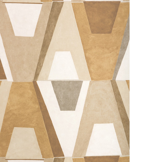 Wild Child in Honey, Wallcovering by Kravet Couture