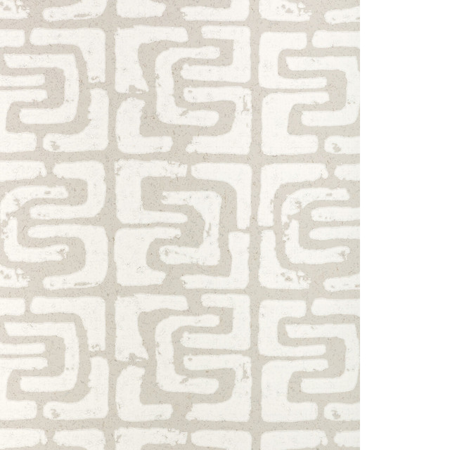 Oui Bloc Due in Mist, Wallcovering by Kravet Couture