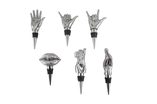 Go Home Ltd - Set of Female Bottle Stoppers