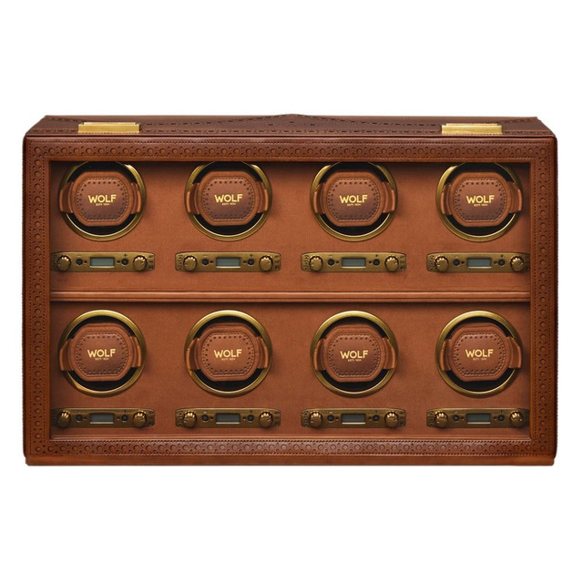 WOLF - Brogue 8 Piece Watch Winder