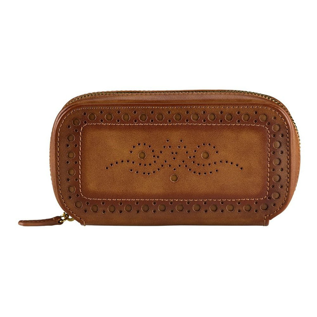  WOLF - Brogue 2 Piece Watch Zip Case