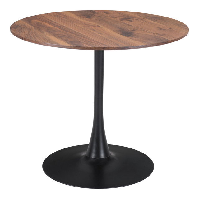 Zuo Modern Opus Dining Table Brown & Black