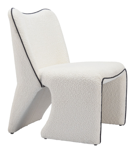 Zuo Modern Novo Accent Chair Ivory