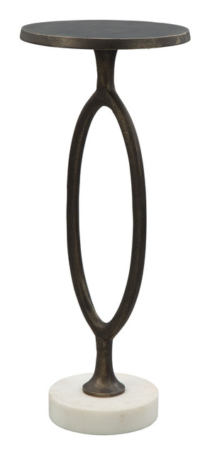 Zuo Modern Bonita Accent Table Bronze