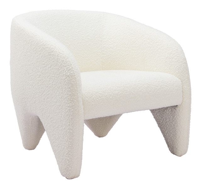 Zuo Modern Lopta Accent Chair White