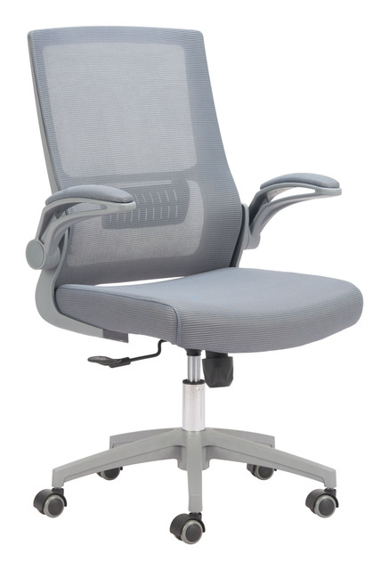 Zuo Modern Pater Office Chair Gray