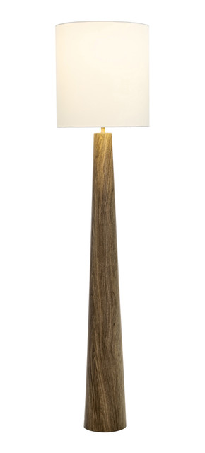 Zuo Modern Woonari Solar Floor Lamp Brown