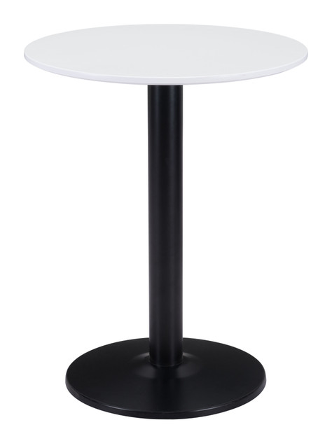 Zuo Modern Alto Bistro Table White & Black