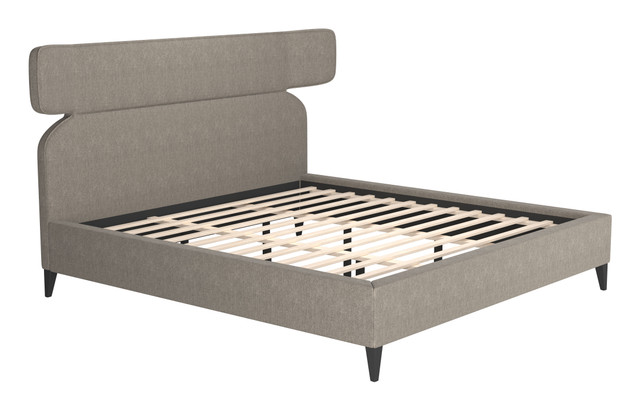 Zuo Modern Dusa King Bed Olive Brown