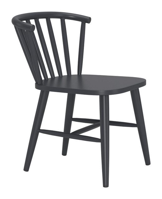Zuo Modern Shio Dining Chair Black