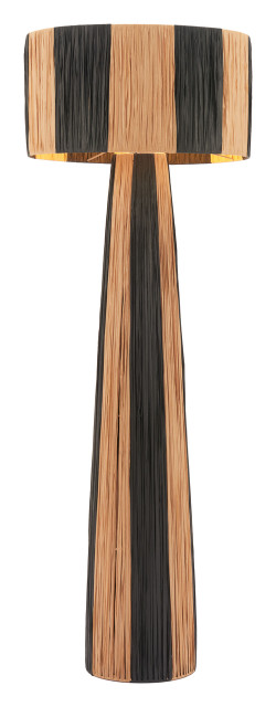 Zuo Modern Gala Floor Lamp Black & Natural