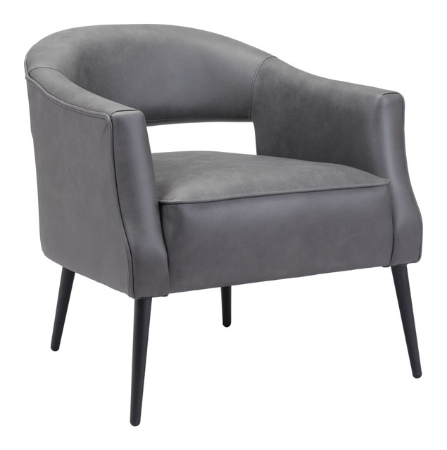 Zuo Modern Berkeley Accent Chair Vintage Gray