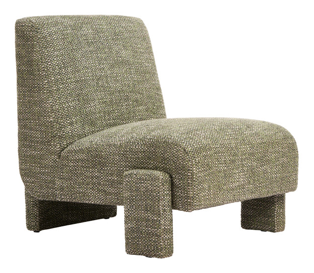 Zuo Modern Orleen Accent Chair Checker Green