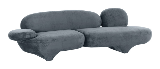 Zuo Modern Oblak Sofa Storm Gray