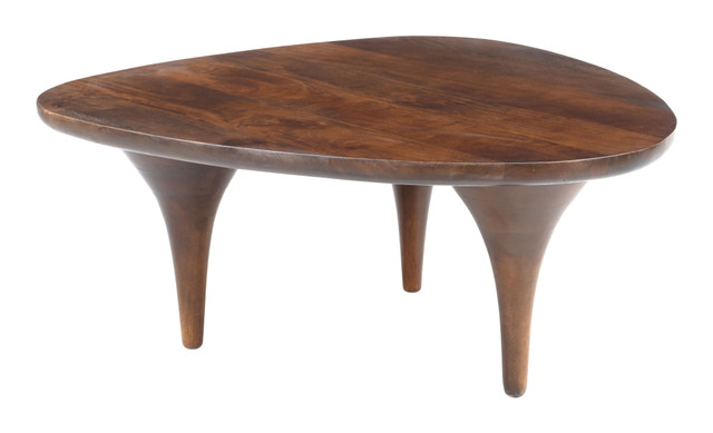 Zuo Modern Spiker Coffee Table Walnut
